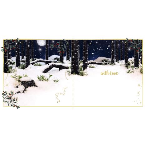 3D Holographic Keepsake Especially For You Me to You Bear Christmas Card Extra Image 1
